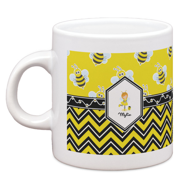 Custom Buzzing Bee Espresso Cup (Personalized)