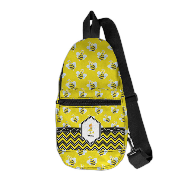 Custom Buzzing Bee Sling Bag (Personalized)