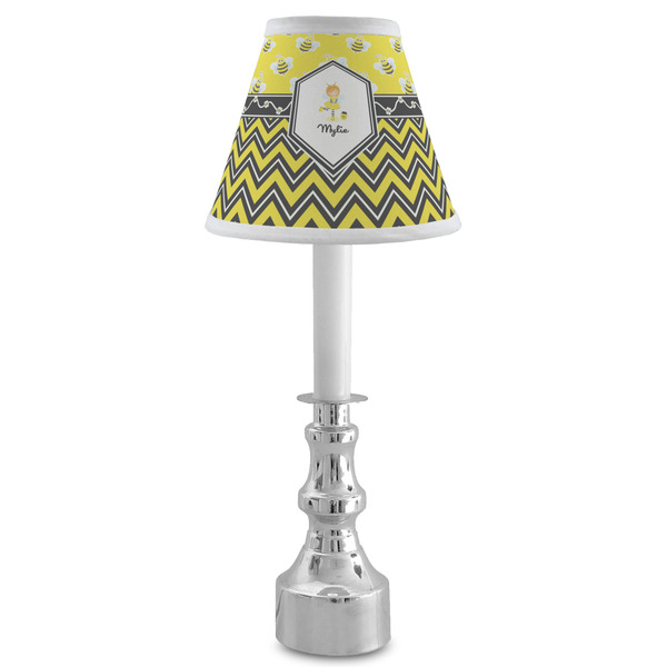 Buzzing Bee Small Chandelier Lamp - LIFESTYLE (on candle stick)