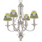 Buzzing Bee Small Chandelier Shade - LIFESTYLE (on chandelier)