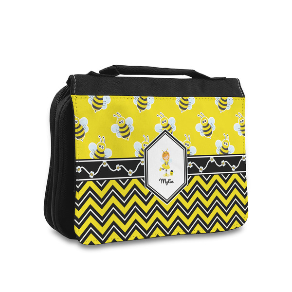 Custom Buzzing Bee Toiletry Bag - Small (Personalized)