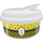 Buzzing Bee Snack Container (Personalized)