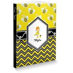 Buzzing Bee Softbound Notebook - 5.75" x 8" (Personalized)
