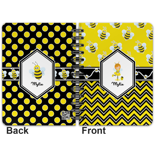 Buzzing Bee Spiral Journal 5 x 7 - Apvl