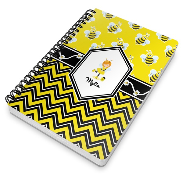 Buzzing Bee Spiral Journal 7 x 10 - Main