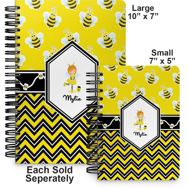 Buzzing Bee Spiral Journal - Comparison