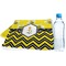 Buzzing Bee Sports Towel Folded with Water Bottle