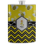 Buzzing Bee Stainless Steel Flask (Personalized)