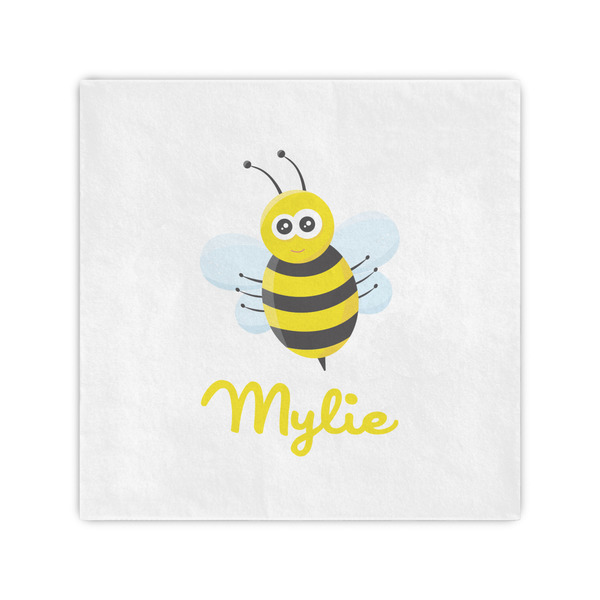 Custom Buzzing Bee Cocktail Napkins (Personalized)