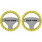 Buzzing Bee Steering Wheel Cover- Front and Back