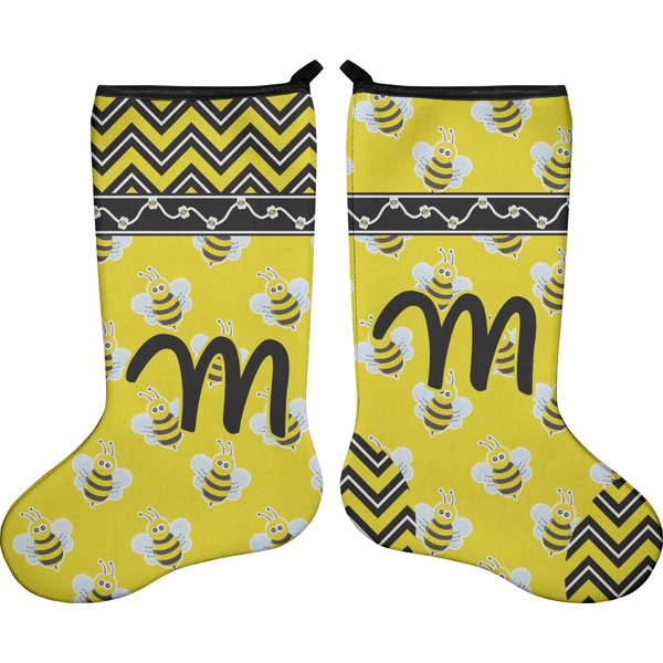 Buzzing Bee Stocking - Double-Sided - Approval