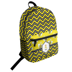Buzzing Bee Student Backpack (Personalized)