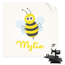 Buzzing Bee Sublimation Transfer - Baby / Toddler (Personalized)