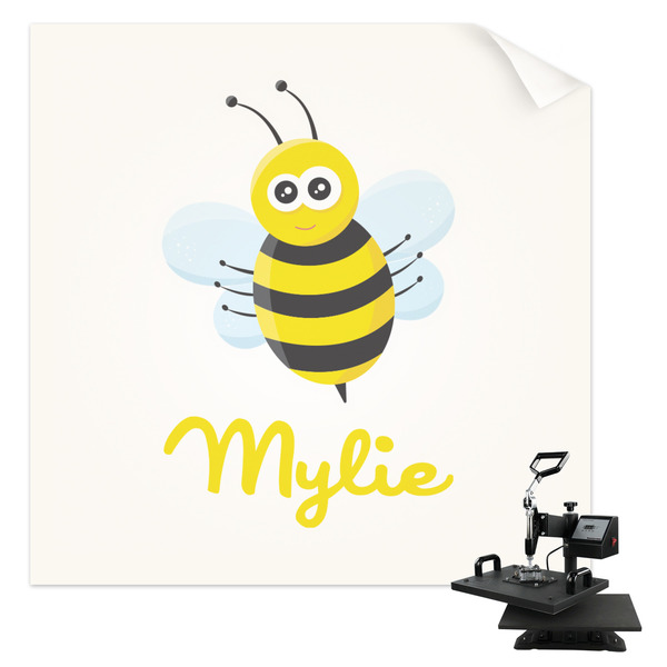 Custom Buzzing Bee Sublimation Transfer - Baby / Toddler (Personalized)