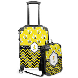 Buzzing Bee Kids 2-Piece Luggage Set - Suitcase & Backpack (Personalized)