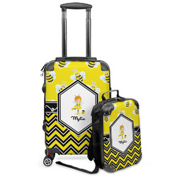 Buzzing Bee Kids 2-Piece Luggage Set - Suitcase & Backpack (Personalized)