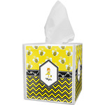 Buzzing Bee Tissue Box Cover (Personalized)