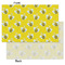 Buzzing Bee Tissue Paper - Lightweight - Small - Front & Back