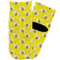 Buzzing Bee Toddler Ankle Socks - Single Pair - Front and Back