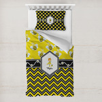 Buzzing Bee Toddler Bedding Set - With Pillowcase (Personalized)