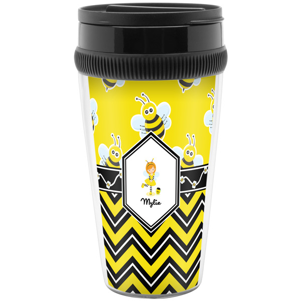 Custom Buzzing Bee Acrylic Travel Mug without Handle (Personalized)