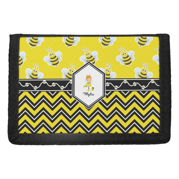Custom Buzzing Bee Trifold Wallet (Personalized)