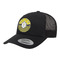 Buzzing Bee Trucker Hat - Black (Personalized)