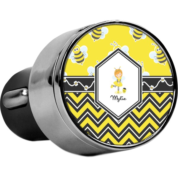 Custom Buzzing Bee USB Car Charger (Personalized)