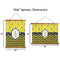 Buzzing Bee Wall Hanging Tapestries - Parent/Sizing