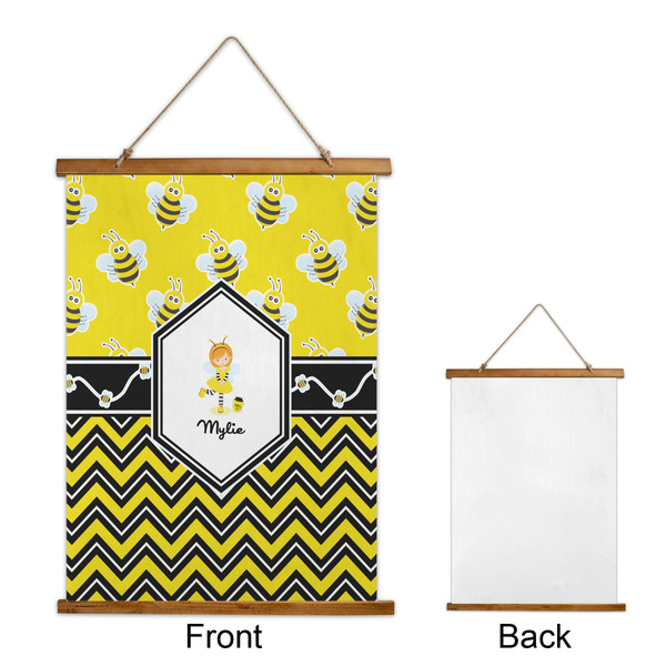 Buzzing Bee Wall Hanging Tapestry - Portrait - APPROVAL