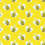 Buzzing Bee Wallpaper & Surface Covering (Peel & Stick 24"x 24" Sample)