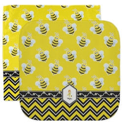 Buzzing Bee Facecloth / Wash Cloth (Personalized)