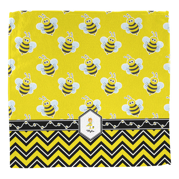 Buzzing Bee Washcloth - Front - No Soap