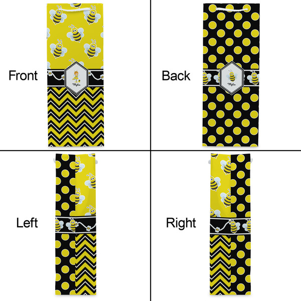 Buzzing Bee Wine Gift Bag - Gloss - Approval
