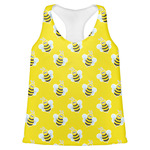 Buzzing Bee Womens Racerback Tank Top - 2X Large