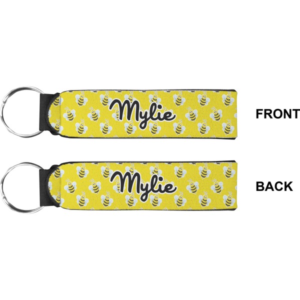 Buzzing Bee Wristlet (Front + Back)