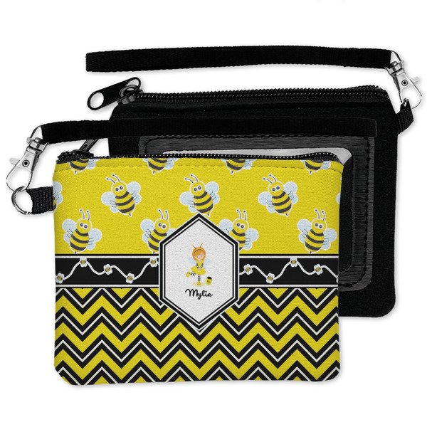Buzzing Bee Wristlet ID Cases - MAIN