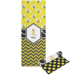 Buzzing Bee Yoga Mat - Printable Front and Back (Personalized)