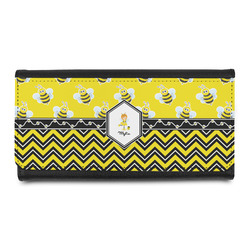 Buzzing Bee Leatherette Ladies Wallet (Personalized)