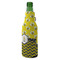 Buzzing Bee Zipper Bottle Cooler - ANGLE (bottle)