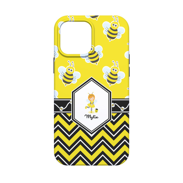 Buzzing Bee iPhone 13 Mini Tough Case - Back