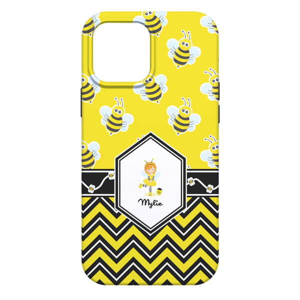 Buzzing Bee iPhone 13 Pro Max Tough Case - Back
