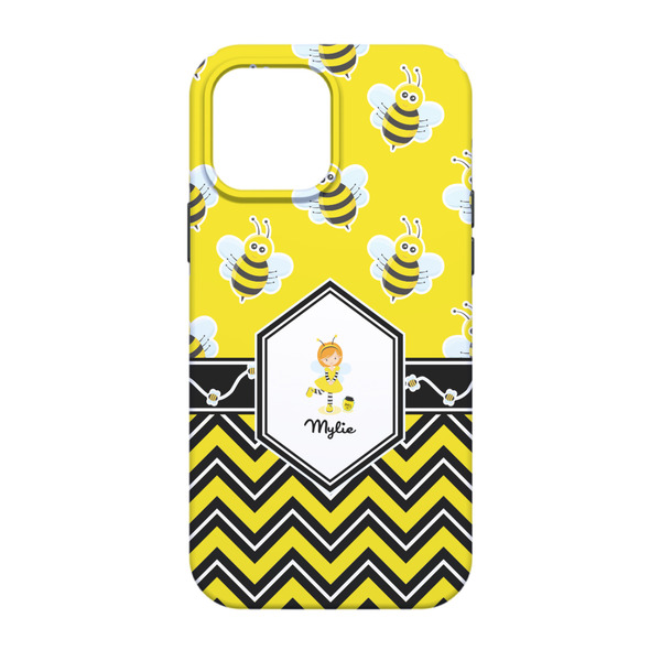 Buzzing Bee iPhone 13 Tough Case - Back