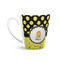 Honeycomb, Bees & Polka Dots 12 Oz Latte Mug - Front