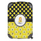 Honeycomb, Bees & Polka Dots 13" Hard Shell Backpacks - FRONT