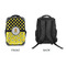 Honeycomb, Bees & Polka Dots 15" Backpack - APPROVAL