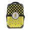 Honeycomb, Bees & Polka Dots 15" Backpack - FRONT