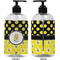 Honeycomb, Bees & Polka Dots 16 oz Plastic Liquid Dispenser (Approval)