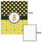 Honeycomb, Bees & Polka Dots 16x20 - Matte Poster - Front & Back