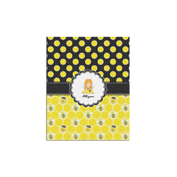 Honeycomb, Bees & Polka Dots Poster - Multiple Sizes (Personalized)